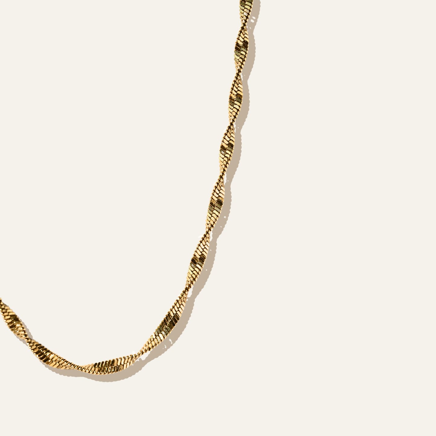 Twisted Chain Anklet