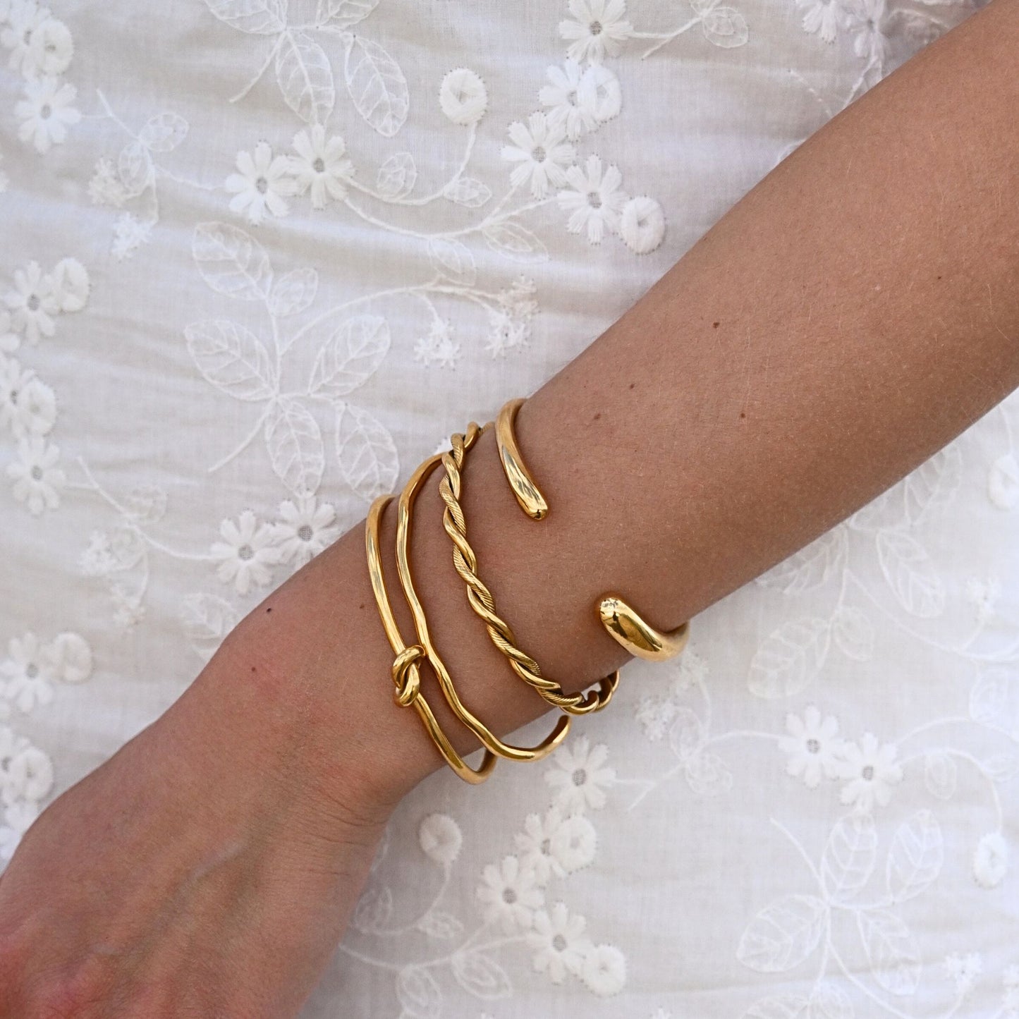 Twisted Rope Bangle