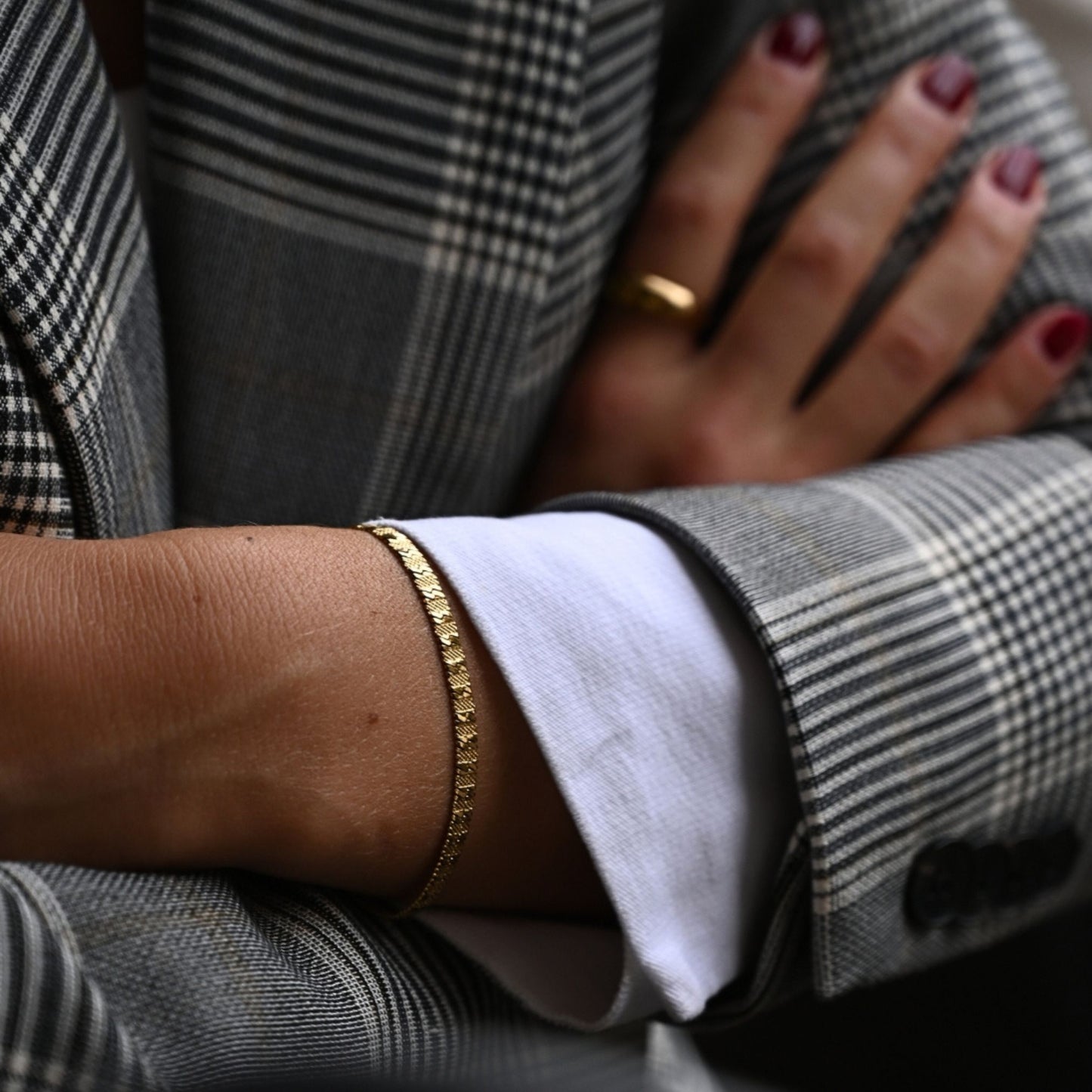 Vintage Snake Chain Bracelet