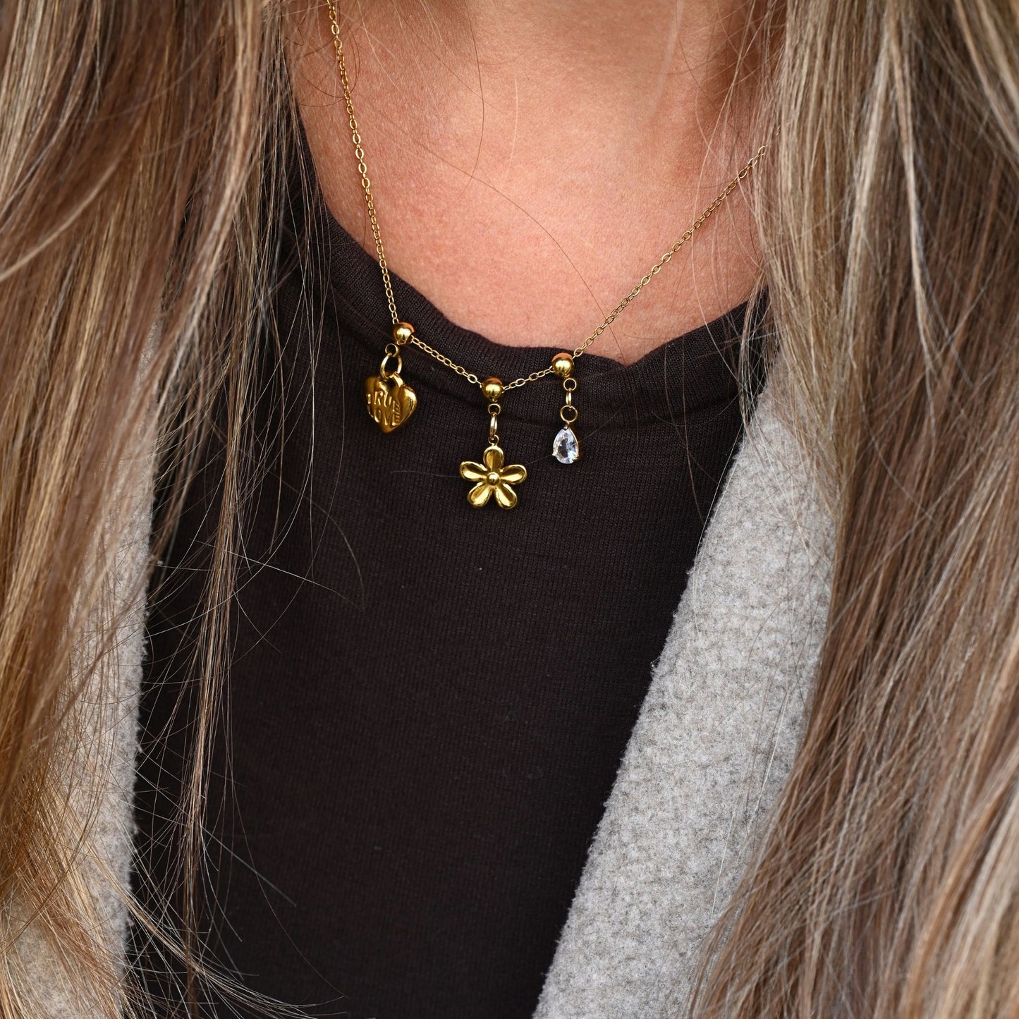 Crystal Drop Charm