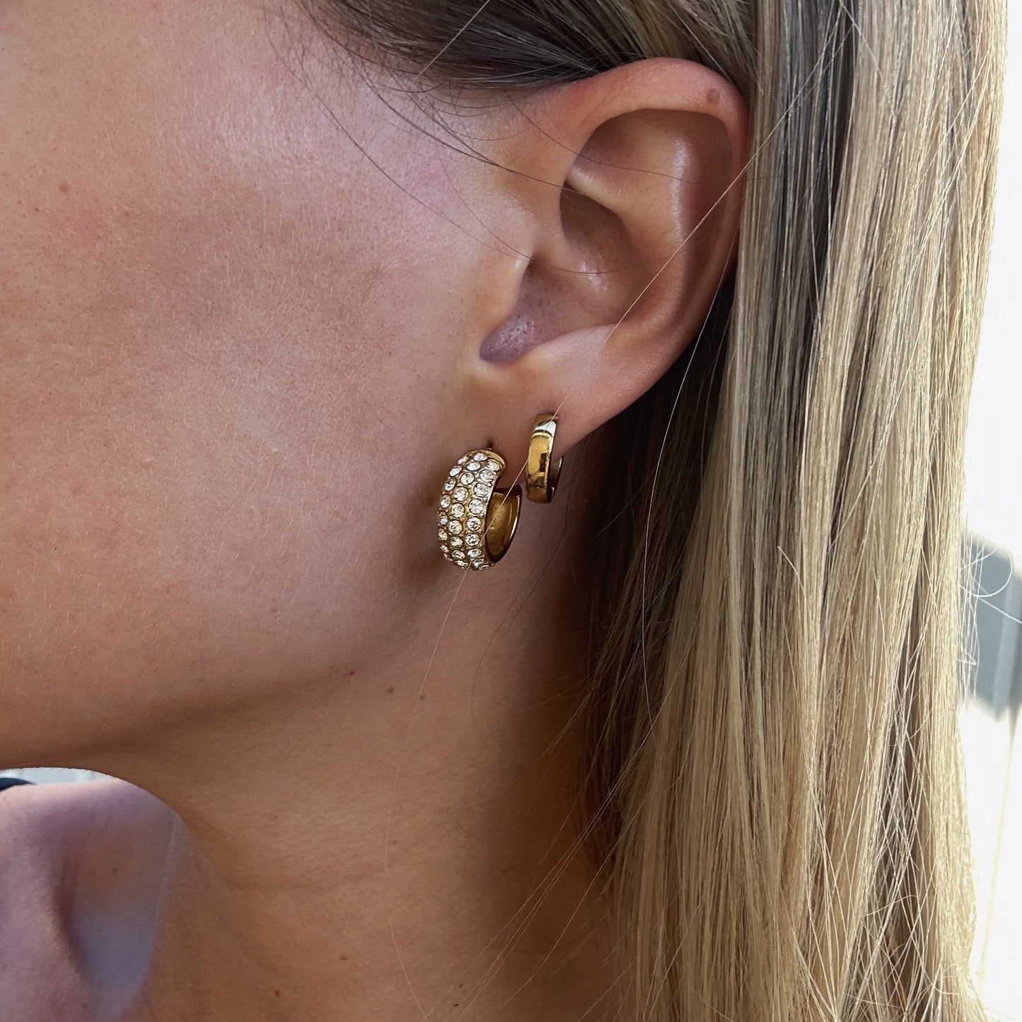 Crystal Pave Earrings