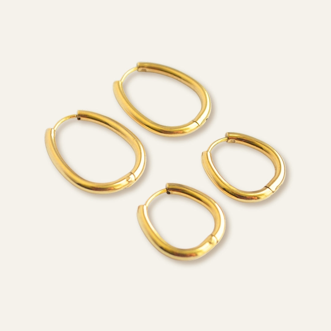 Small Drop Hoops