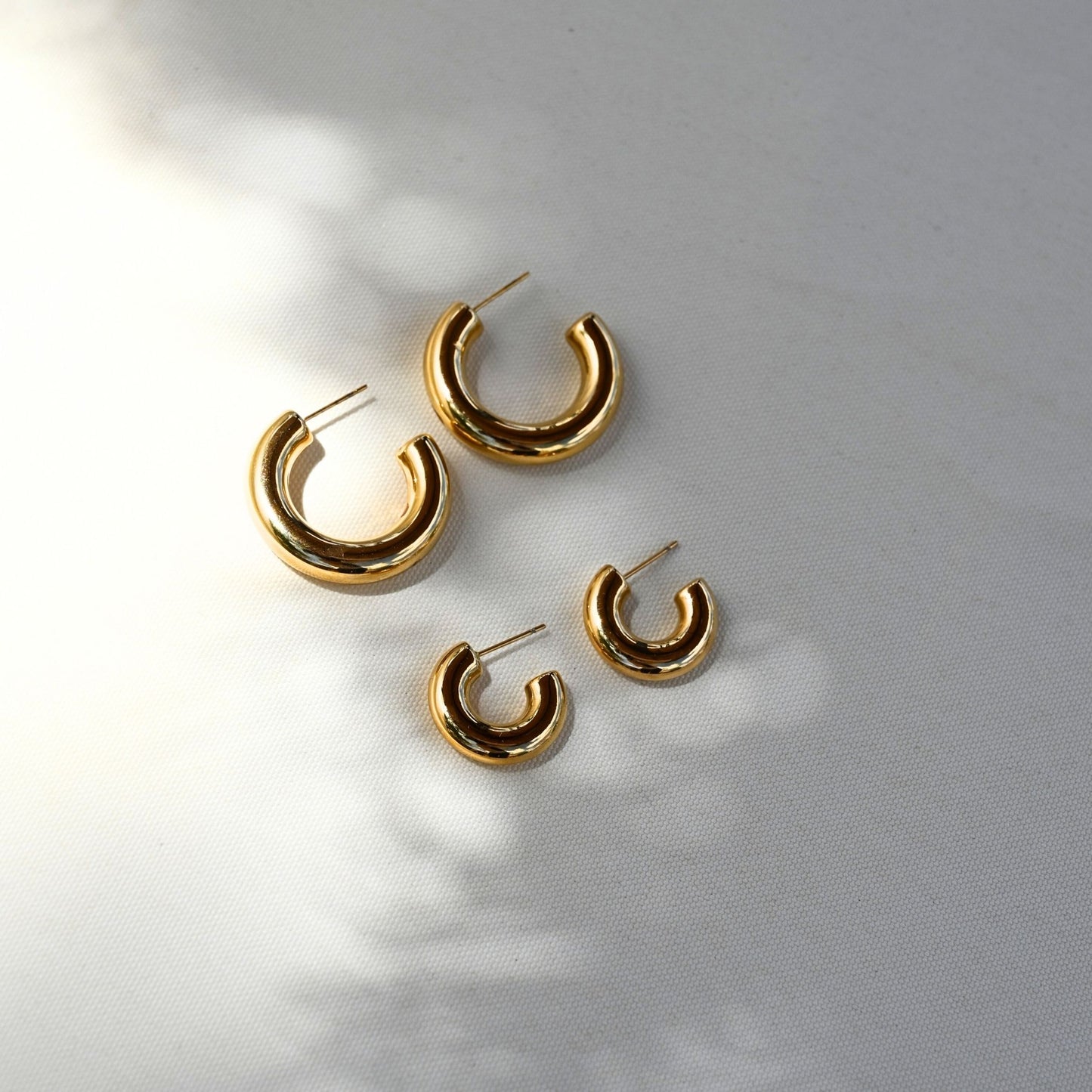 Small Chunky Hoops