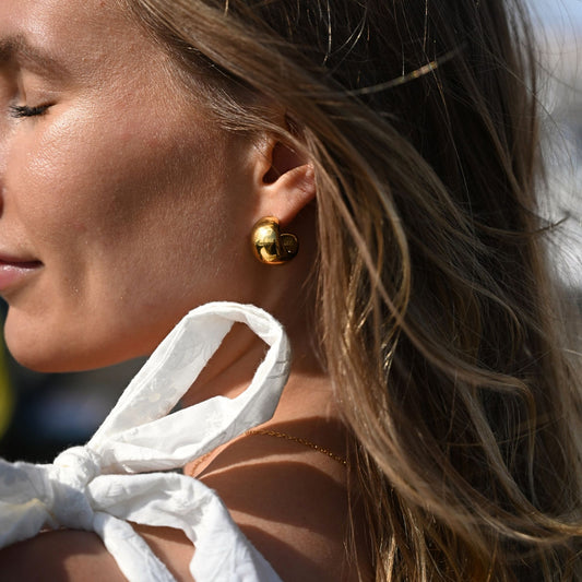 Chunky Round Earrings