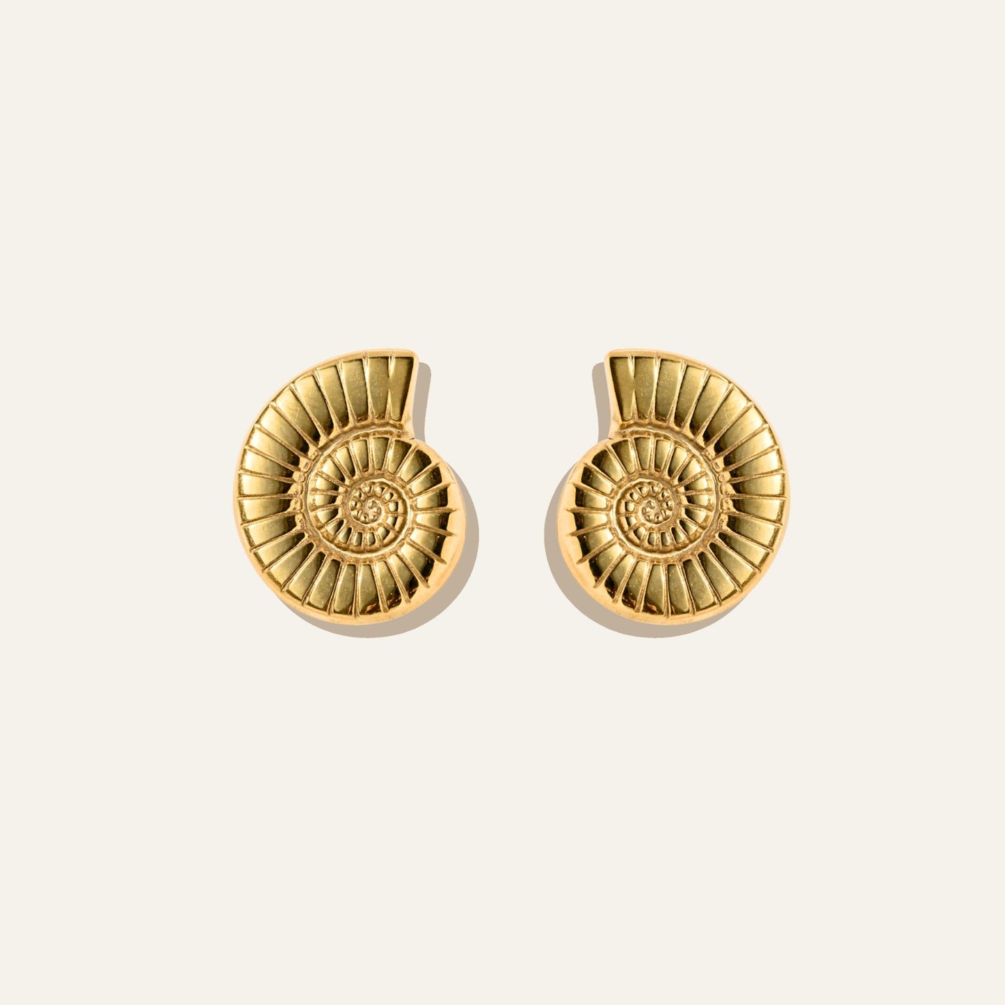 Spiral Shell Earrings
