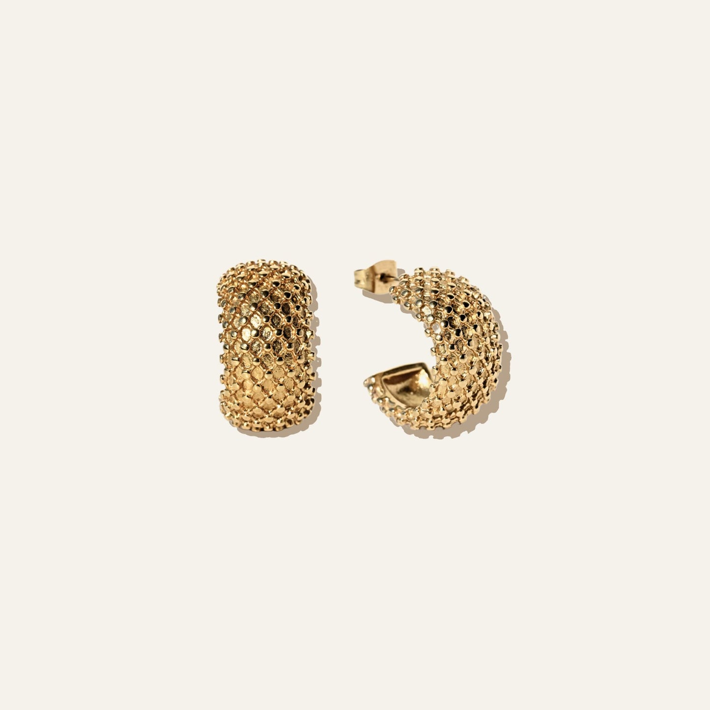 Statement Mesh Earrings