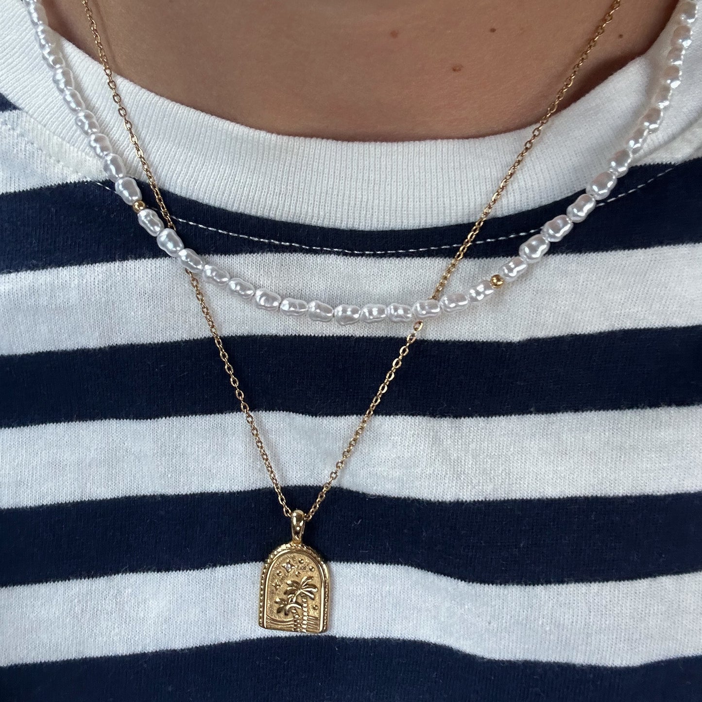 Palm Tree Necklace