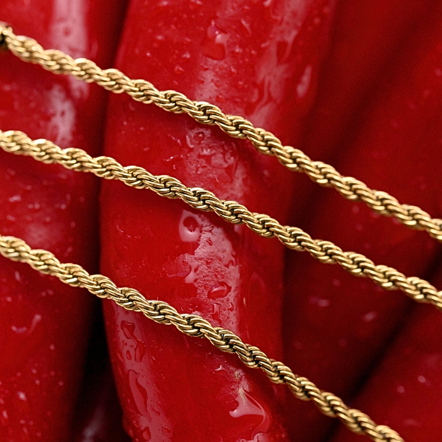 Twisted Rope Chain Necklace