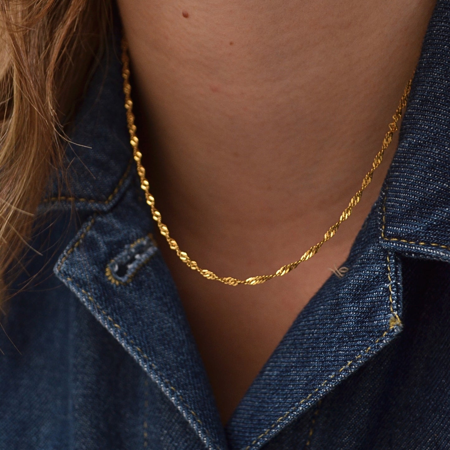 Twisted Chain Necklace