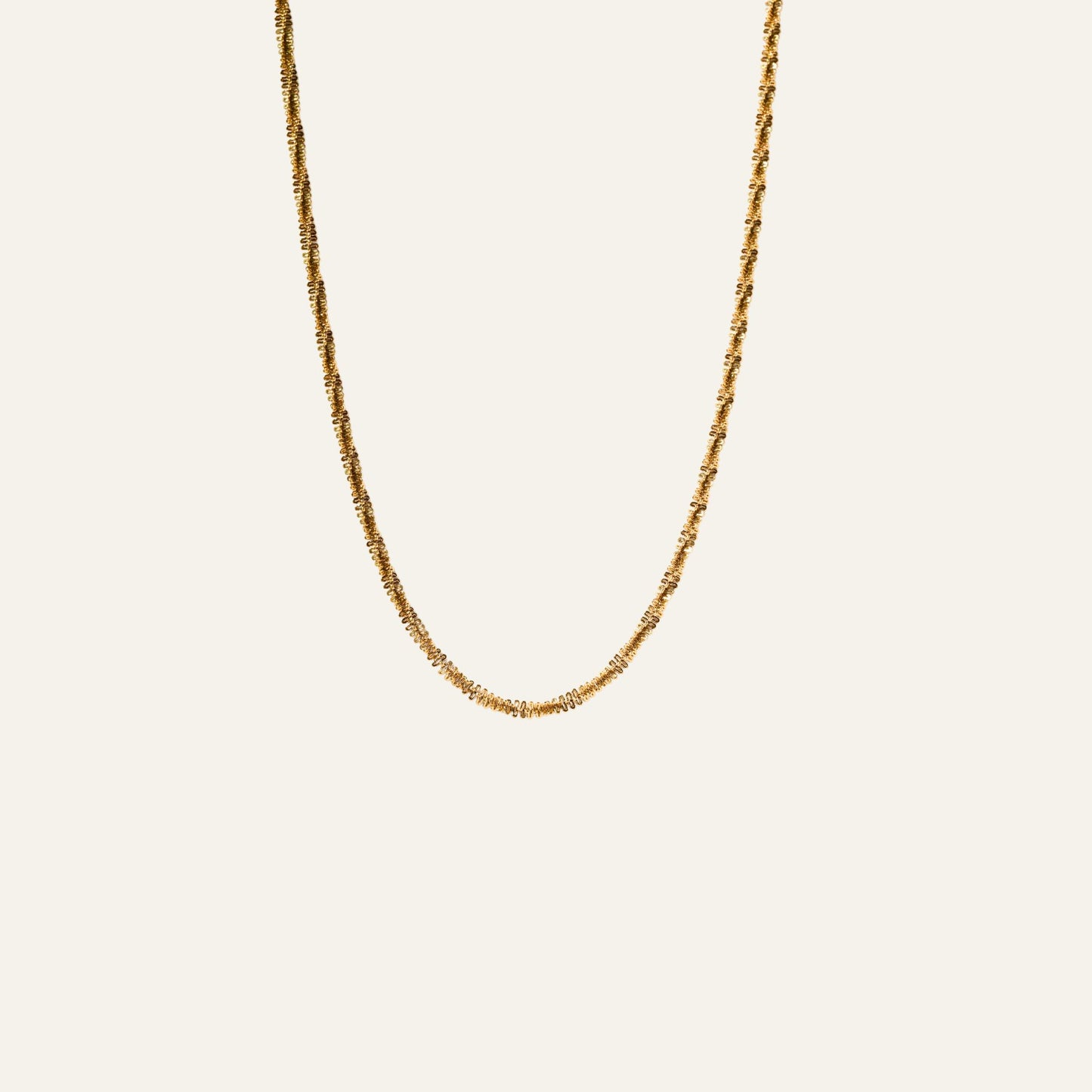 Bold Twist Chain Necklace