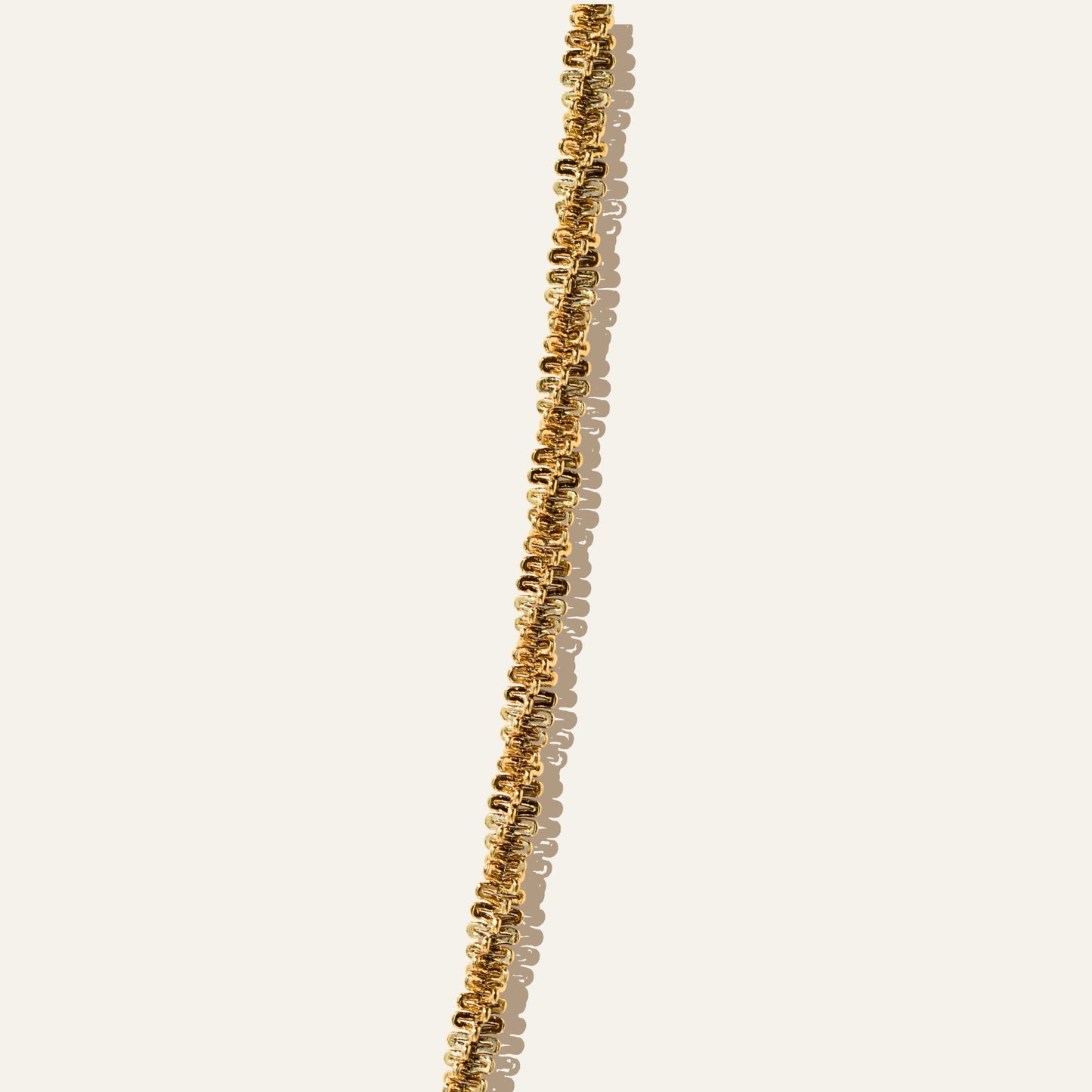 Bold Twist Chain Necklace