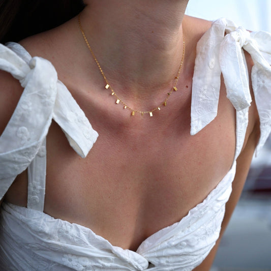 Rectangular Sprinkles Necklace