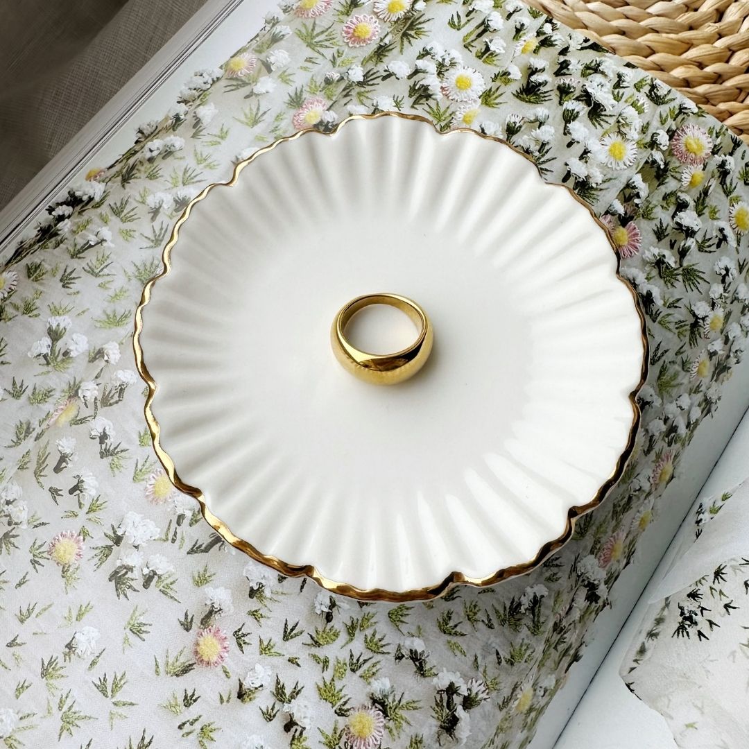 Chunky Statement Gold Ring