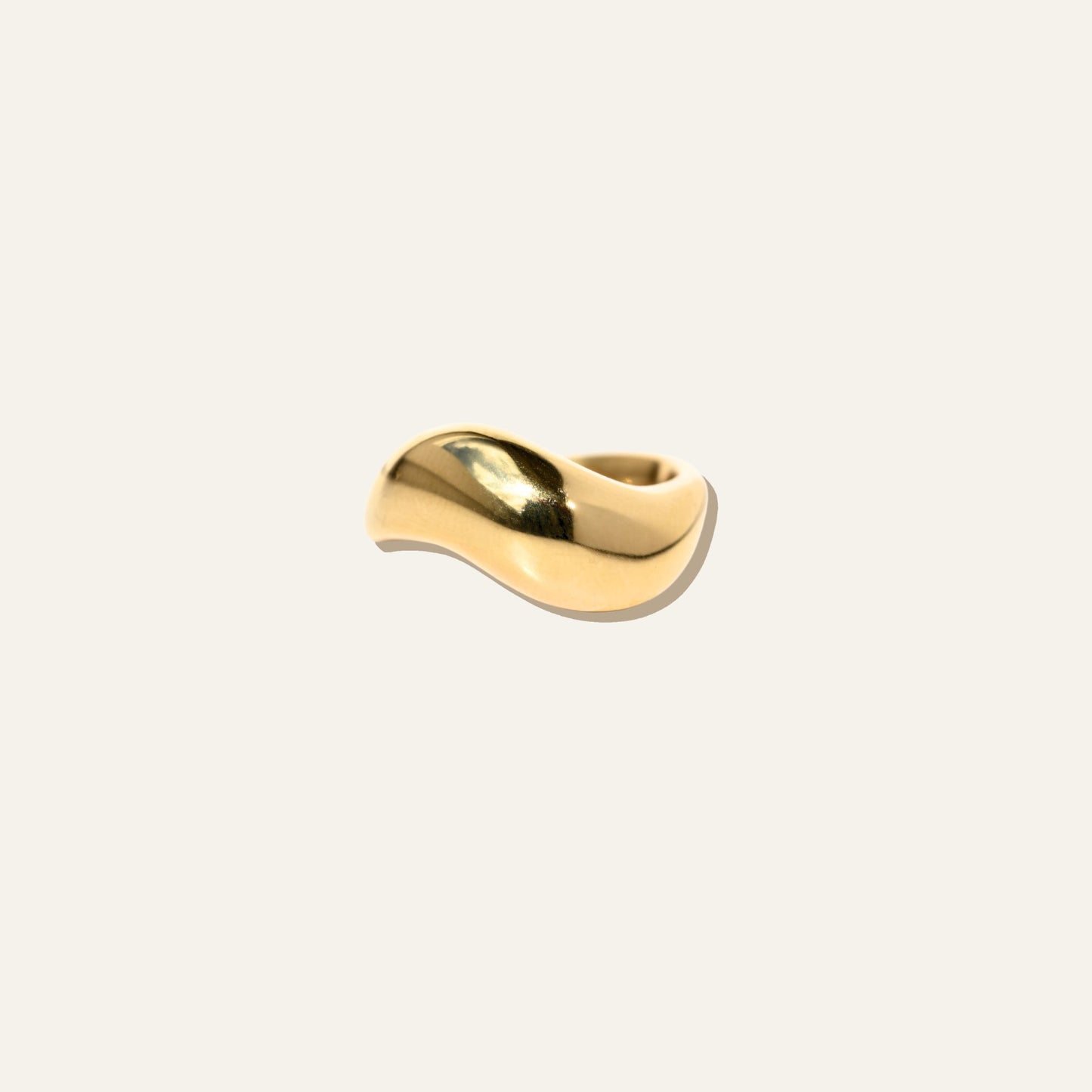 Bold Wave Ring