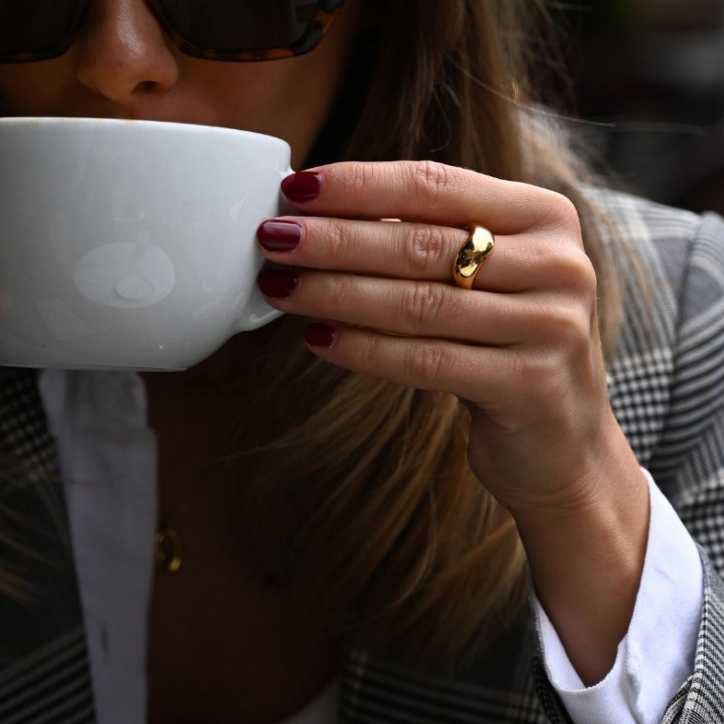 Bold Wave Ring