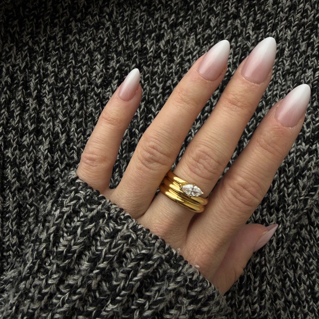 Marquise Stacking Ring