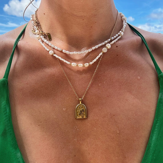 Palm Tree Necklace