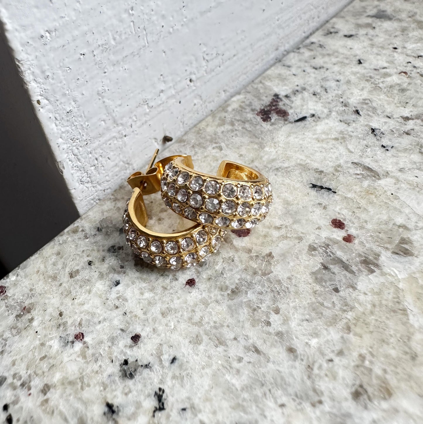 Crystal Pave Earrings