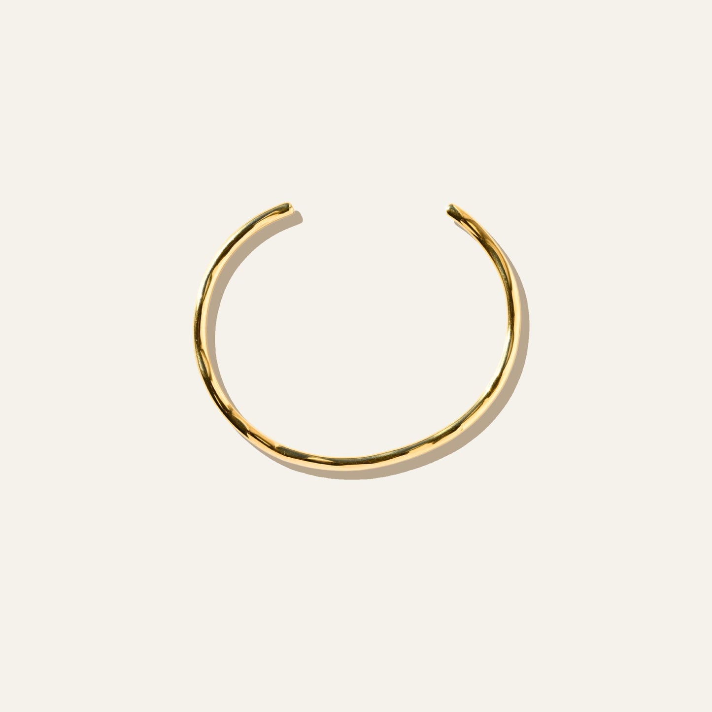 Hammered Bangle Bracelet