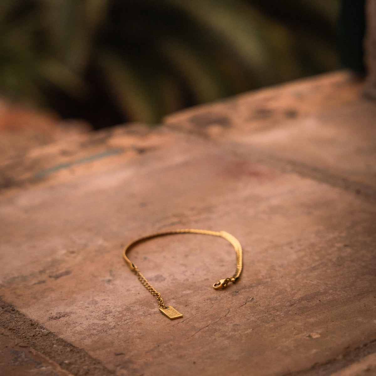 Flat Herringbone Bracelet