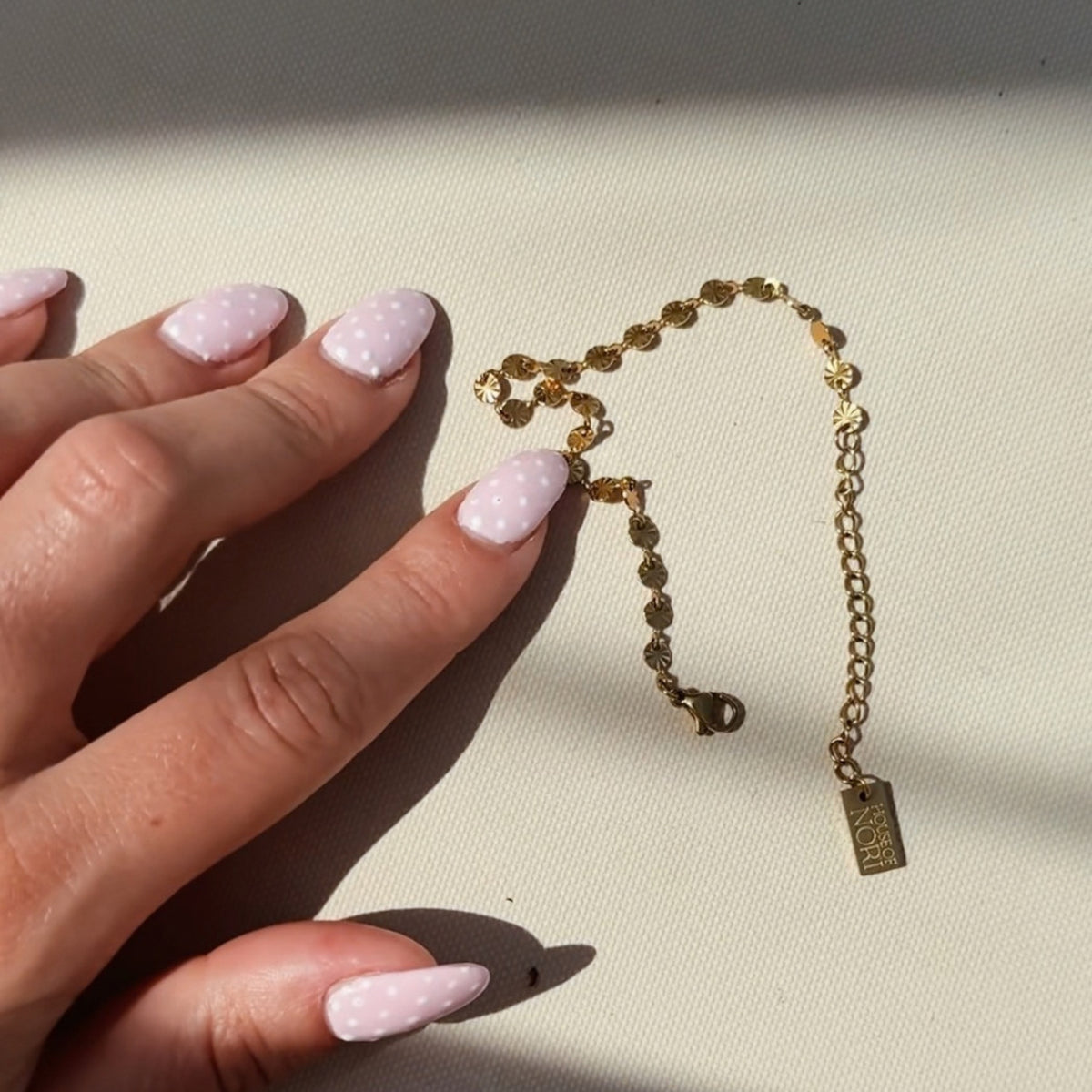Round Sun Plate Bracelet