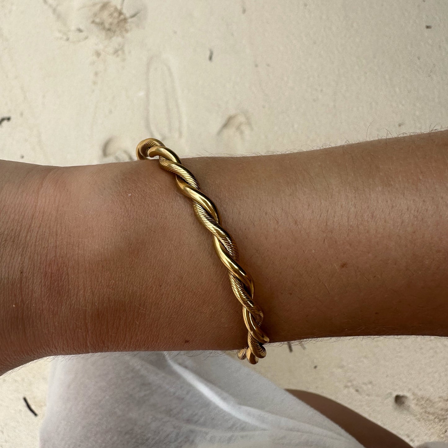 Twisted Rope Bangle