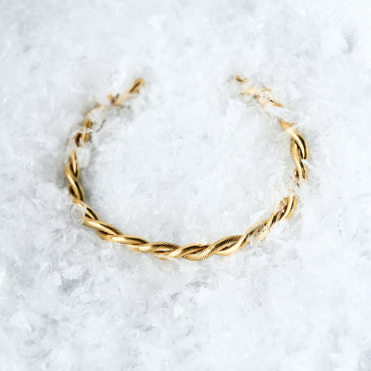 Twisted Rope Bangle