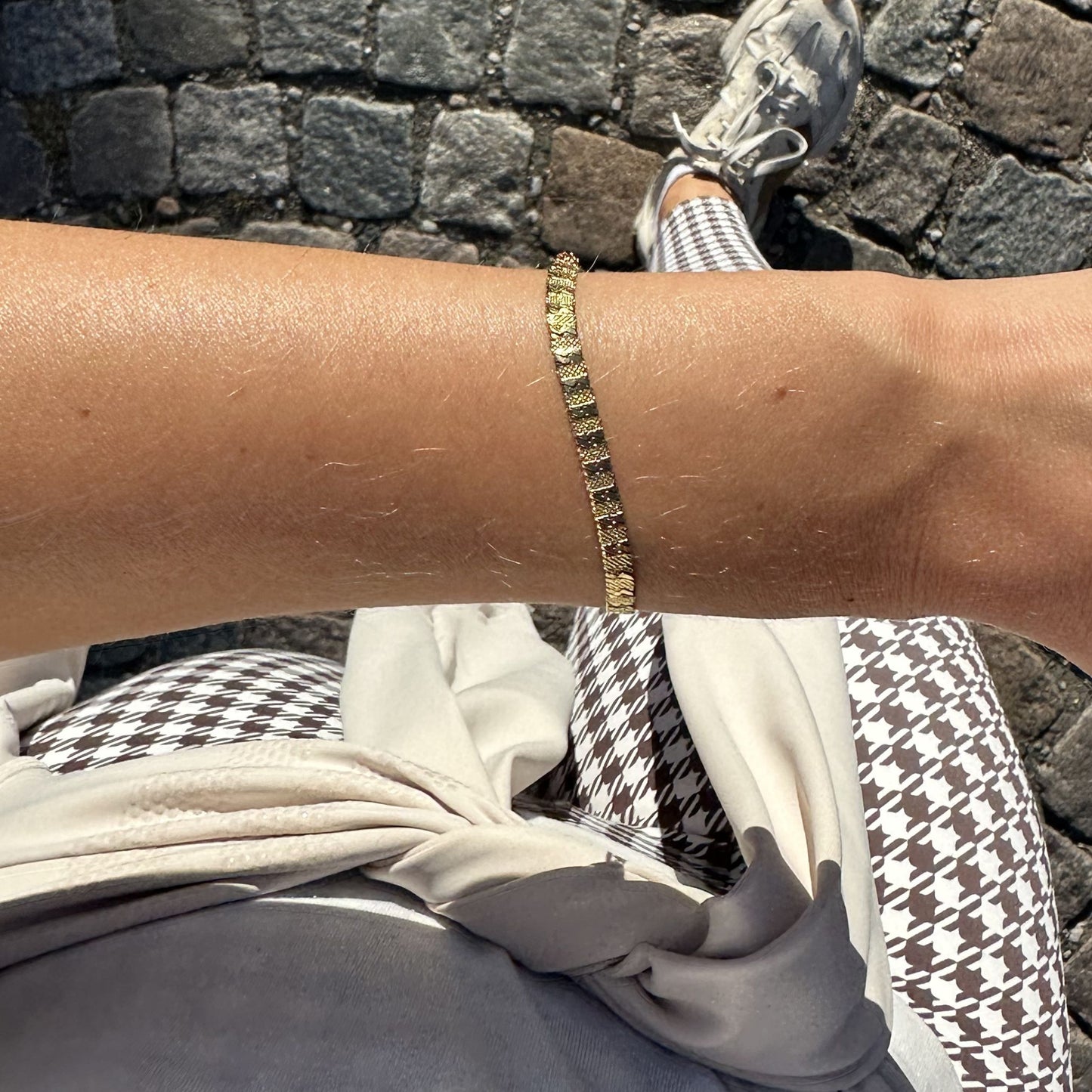 Vintage Snake Chain Bracelet