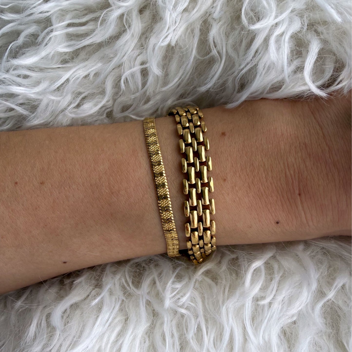 Vintage Snake Chain Bracelet
