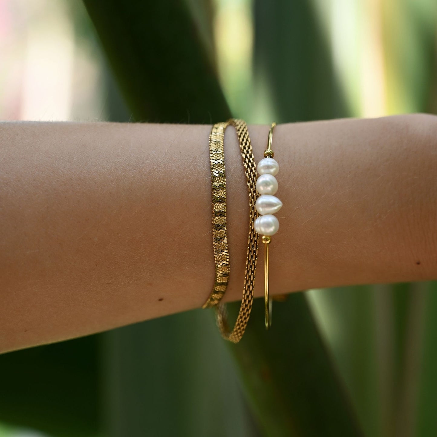 Thin Mesh Bracelet
