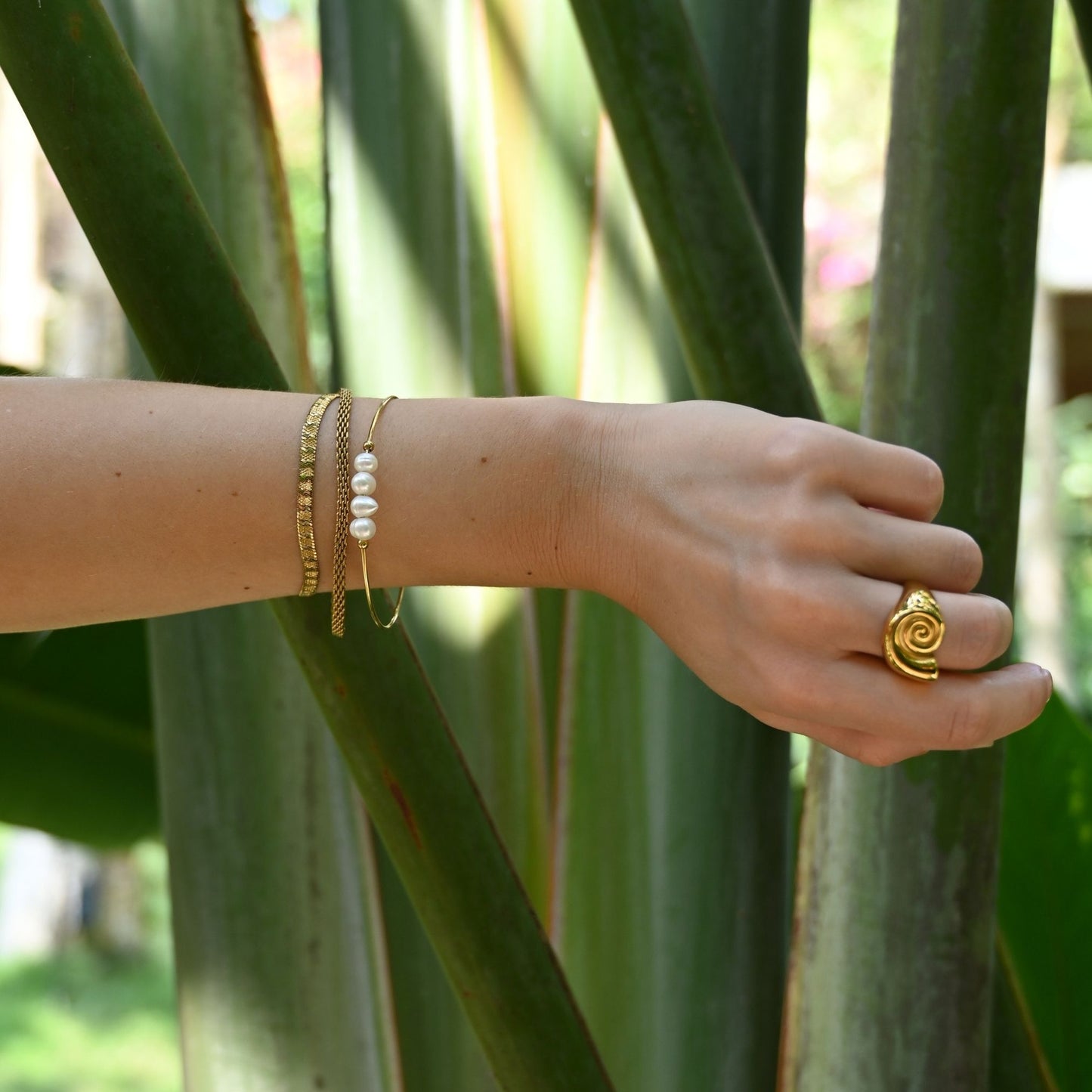 Vintage Snake Chain Bracelet
