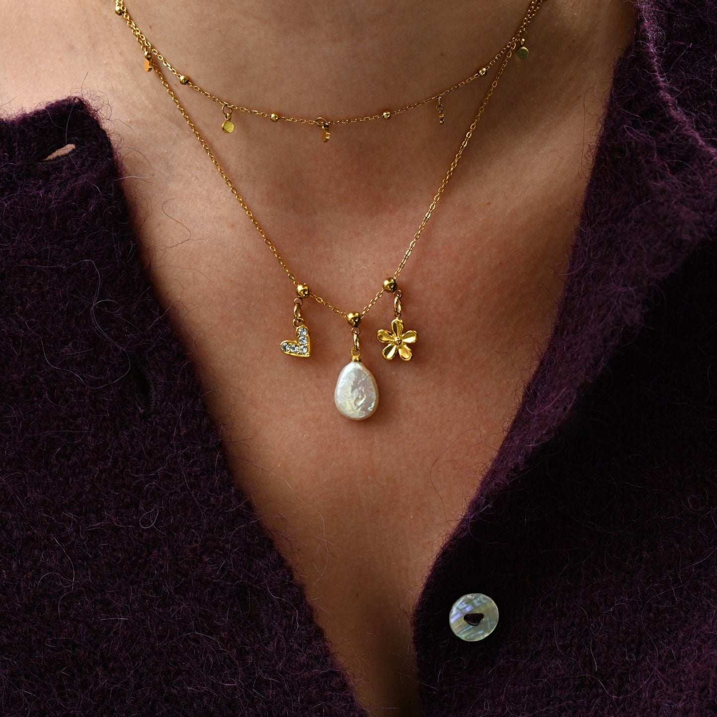 Freshwater Pearl Charm