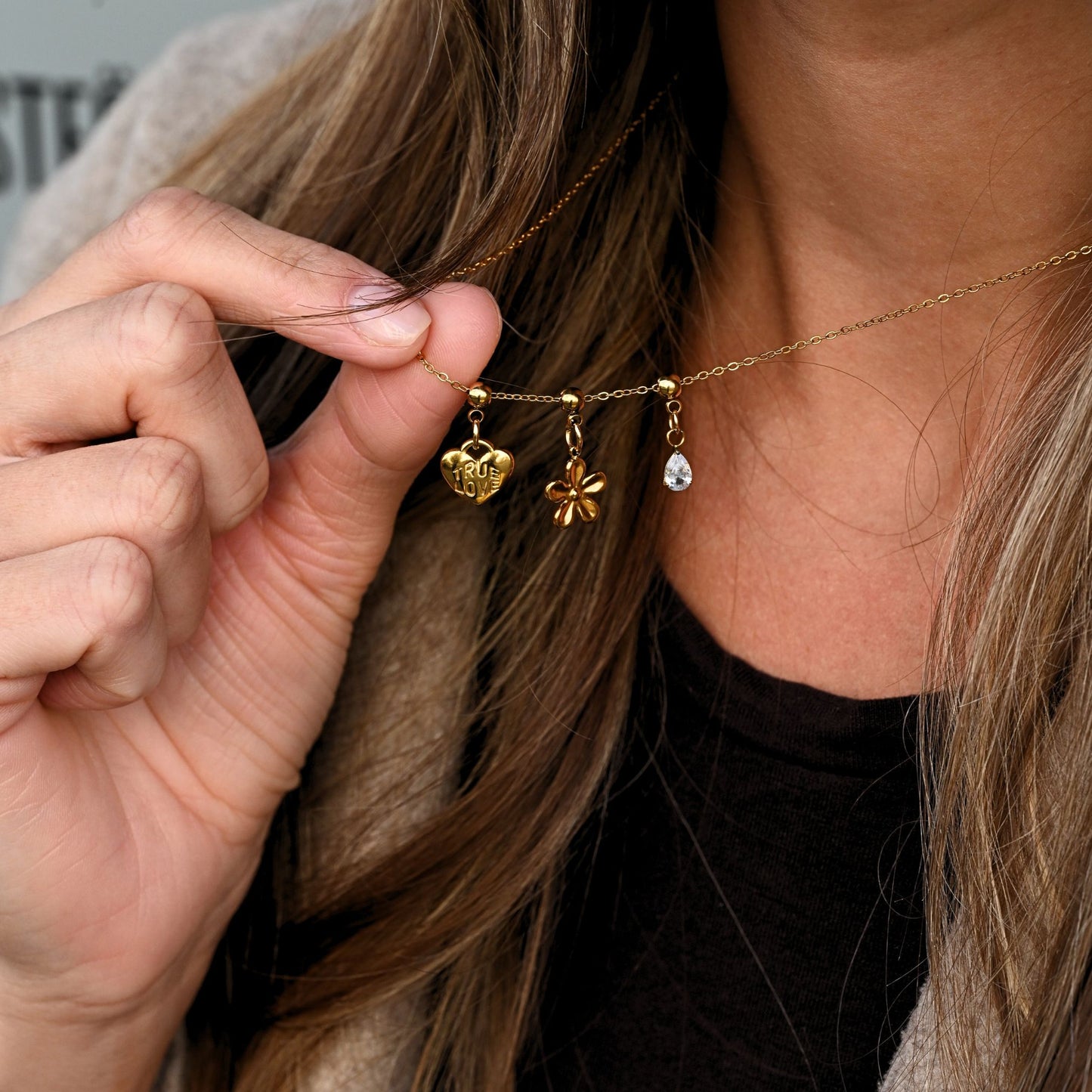 True Love Heart Charm