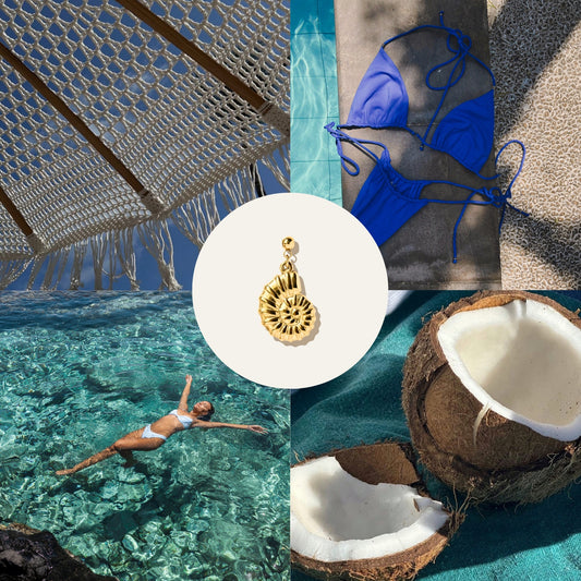 Spiral Shell Charm