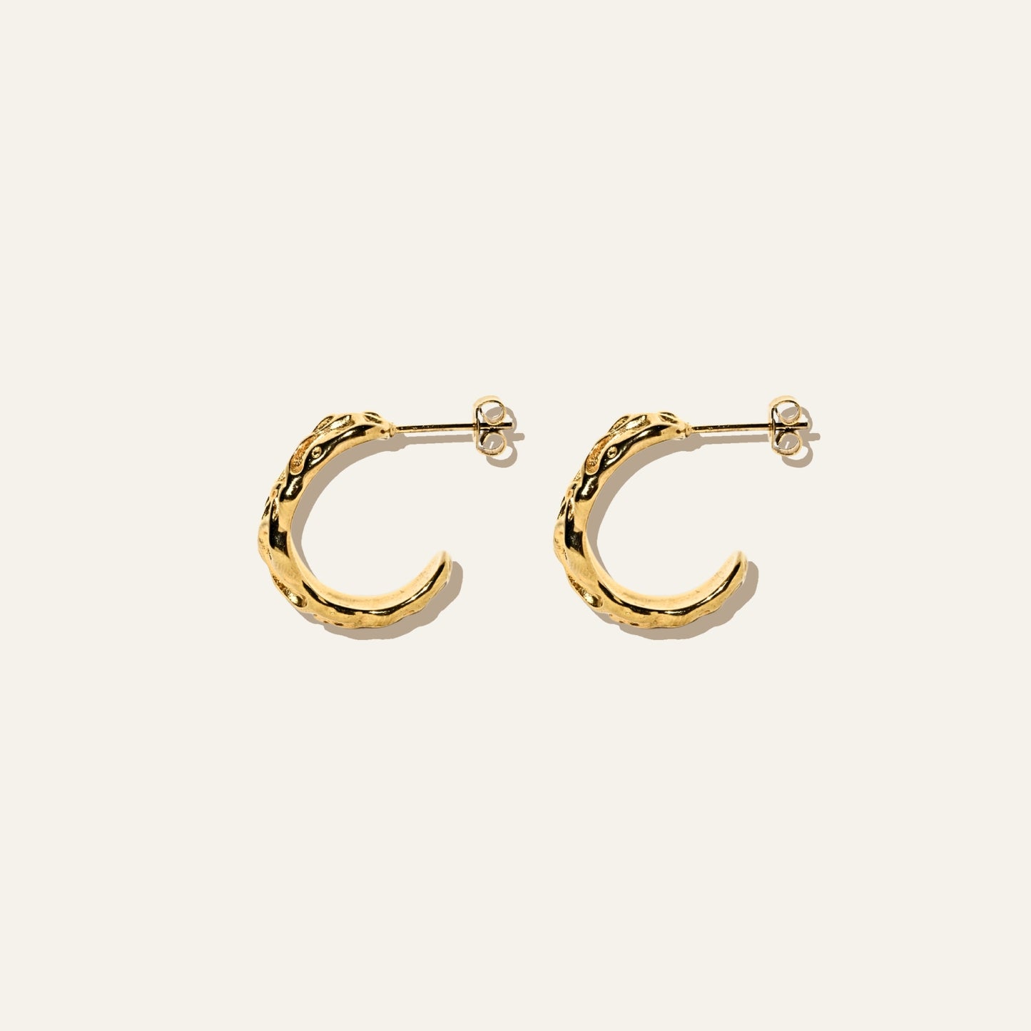 Classic Hammered Earrings