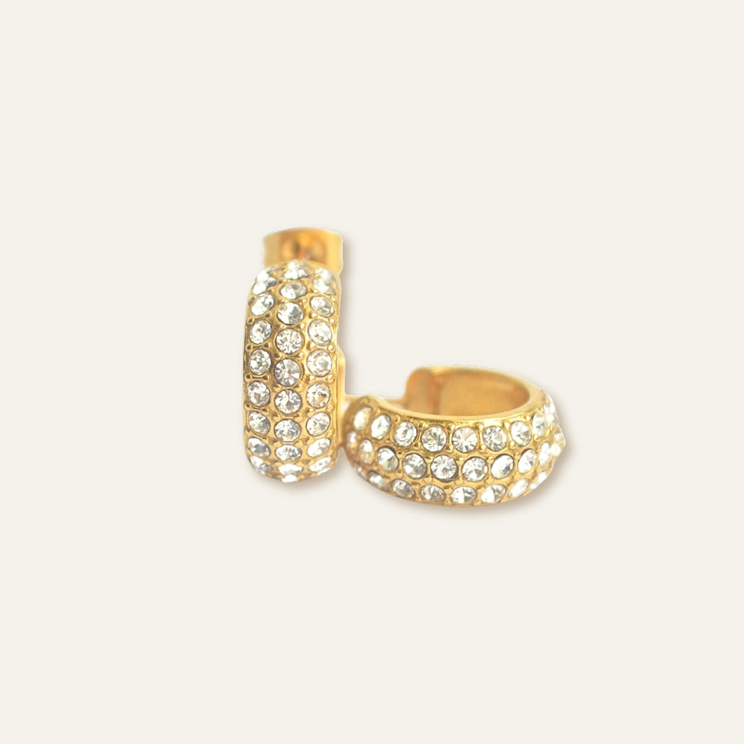 Crystal Pave Earrings