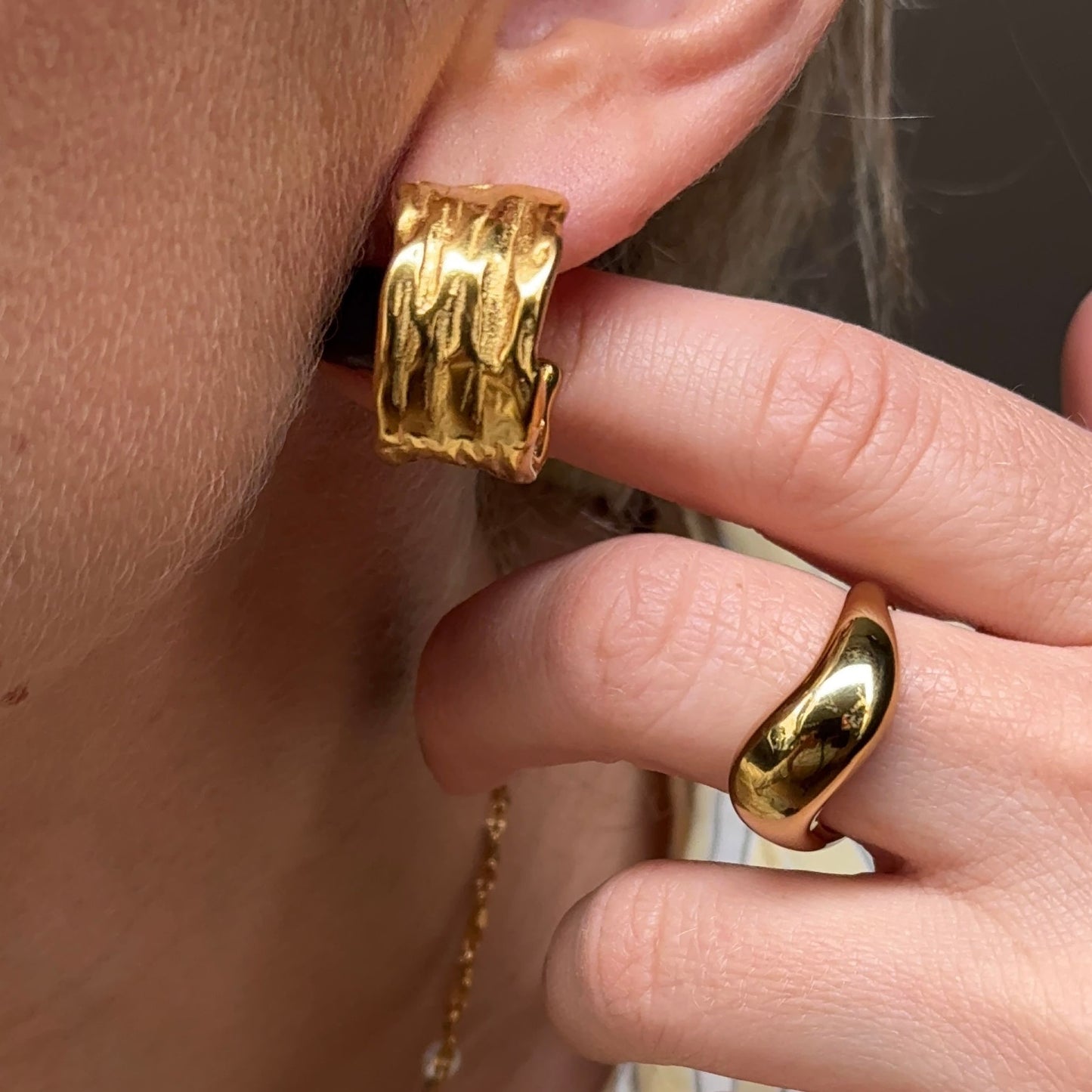 Iconic Bold Hoops