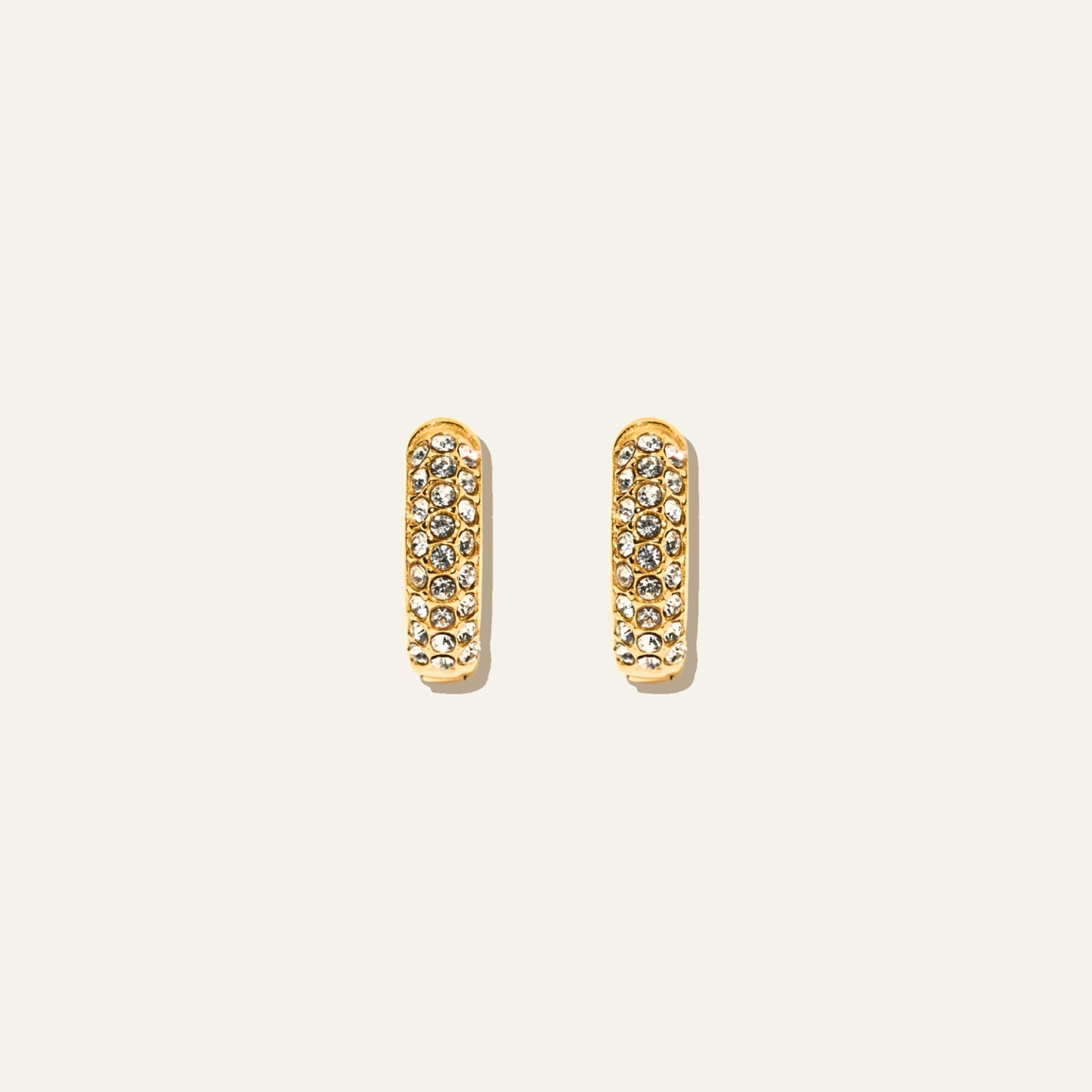 Mini Pave Huggies