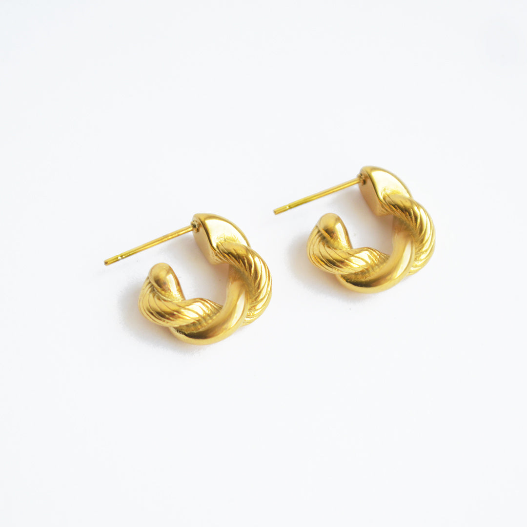 Twisted Rope Earrings