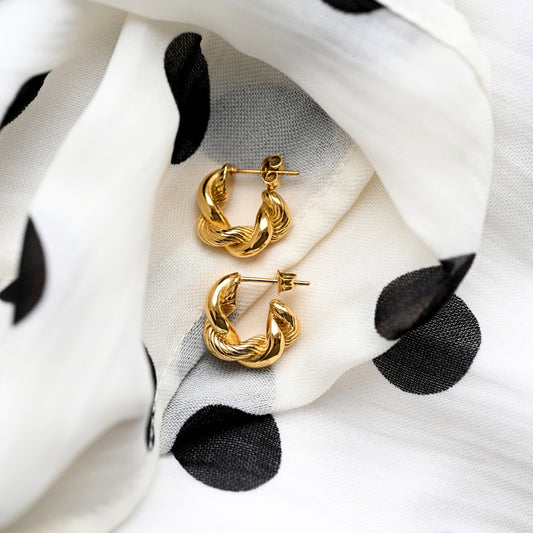 Twisted Rope Earrings