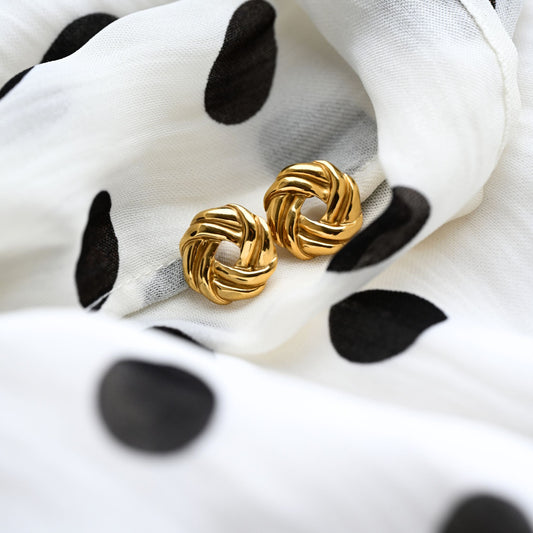 Vintage Knot Earrings