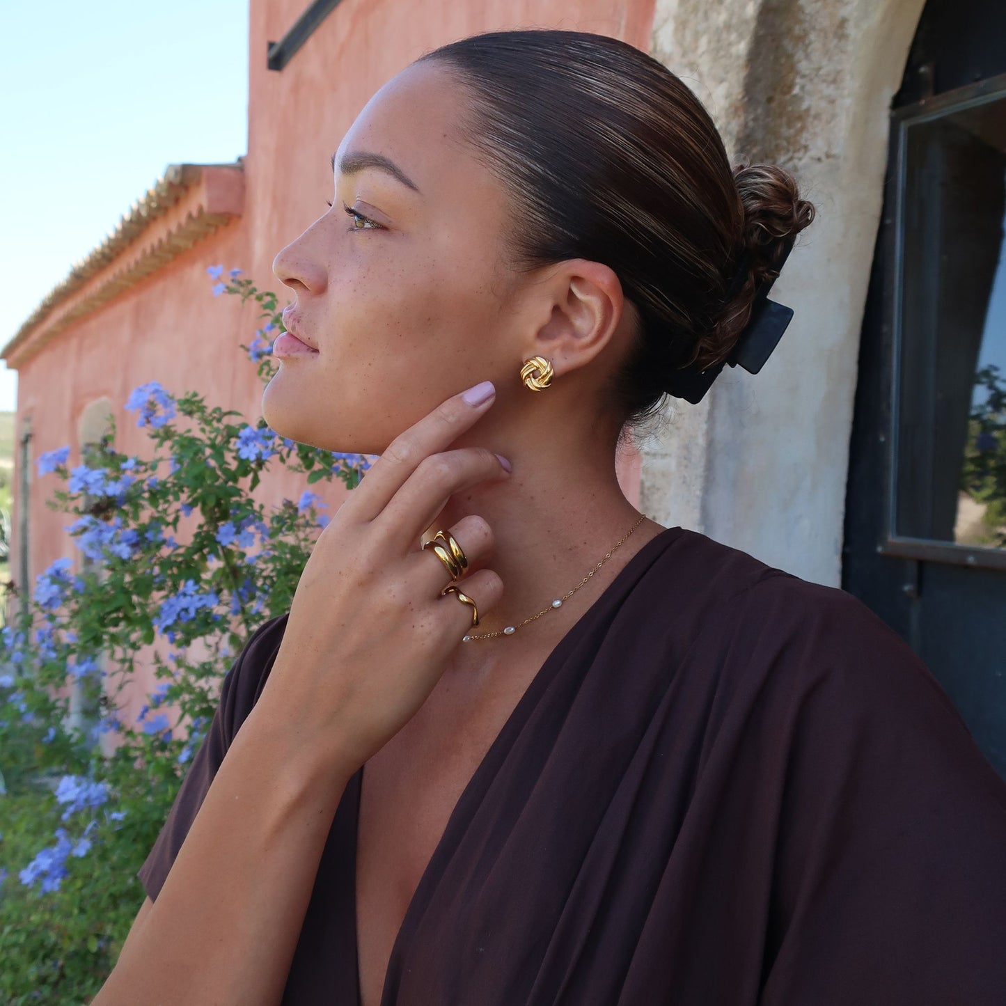 Vintage Knot Earrings