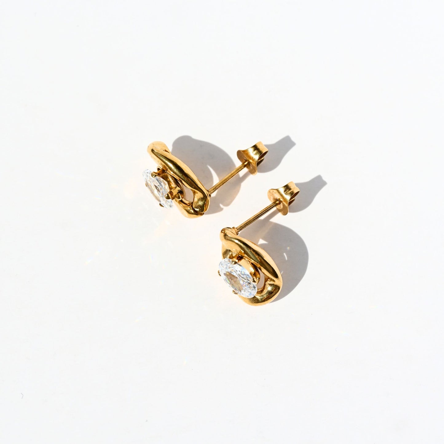 Large Crystal Stud