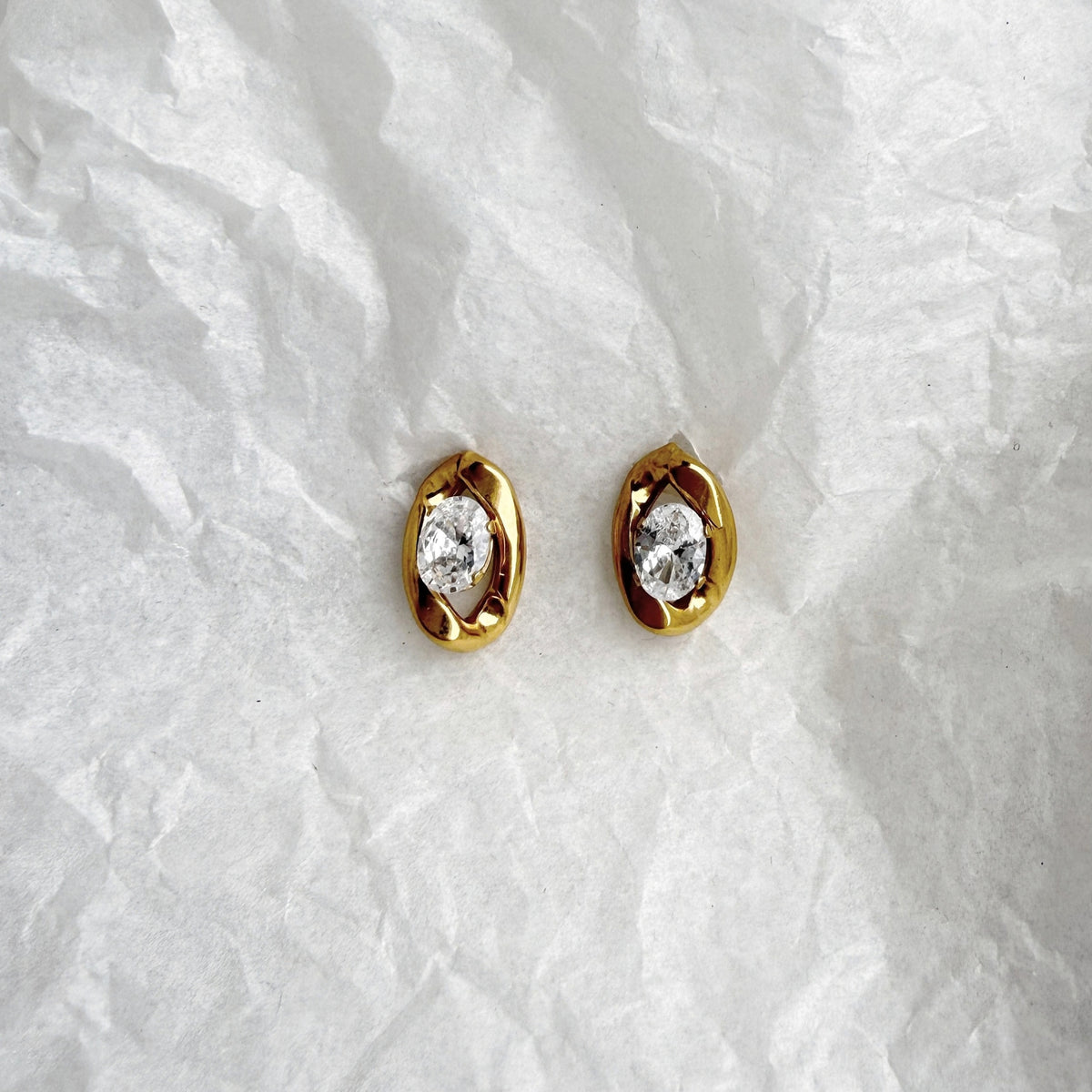 Large Crystal Stud