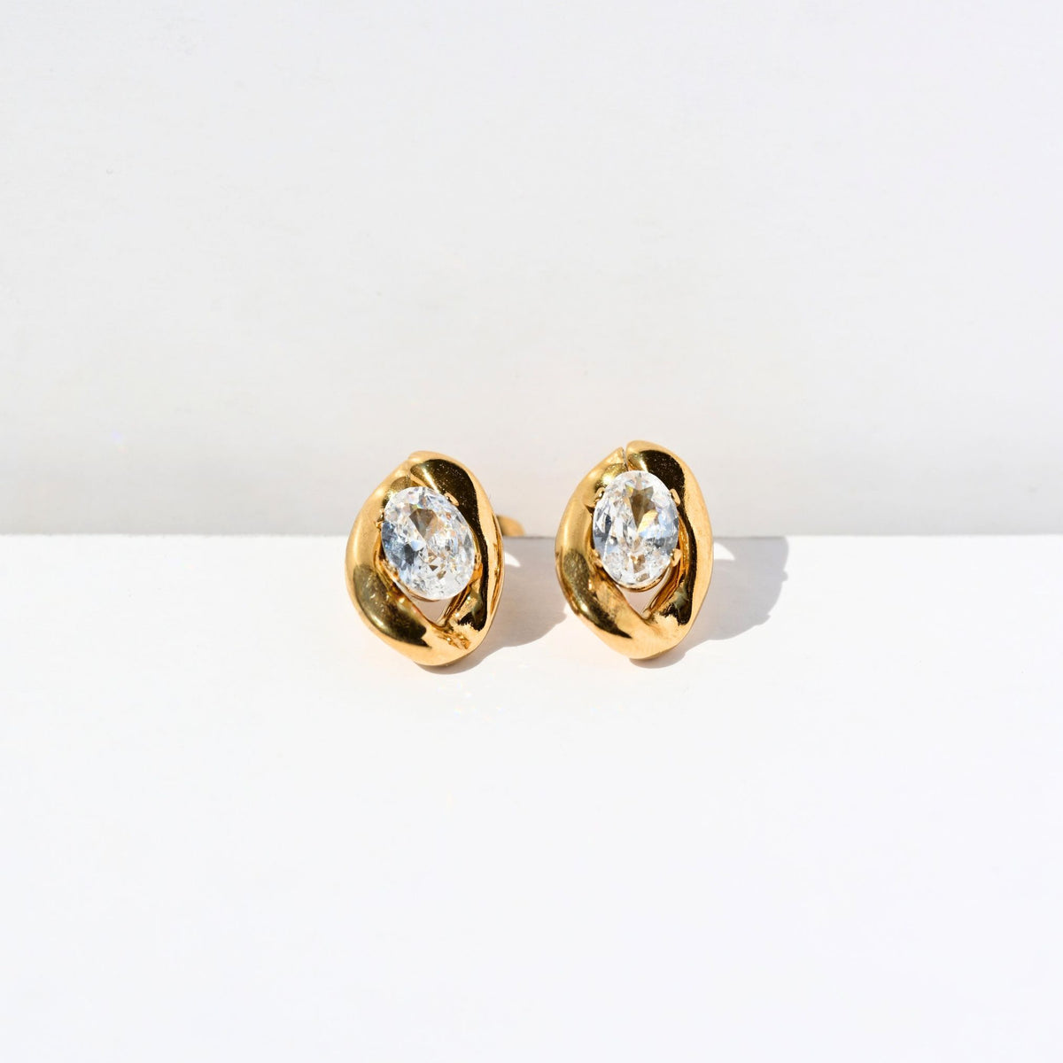 Large Crystal Stud