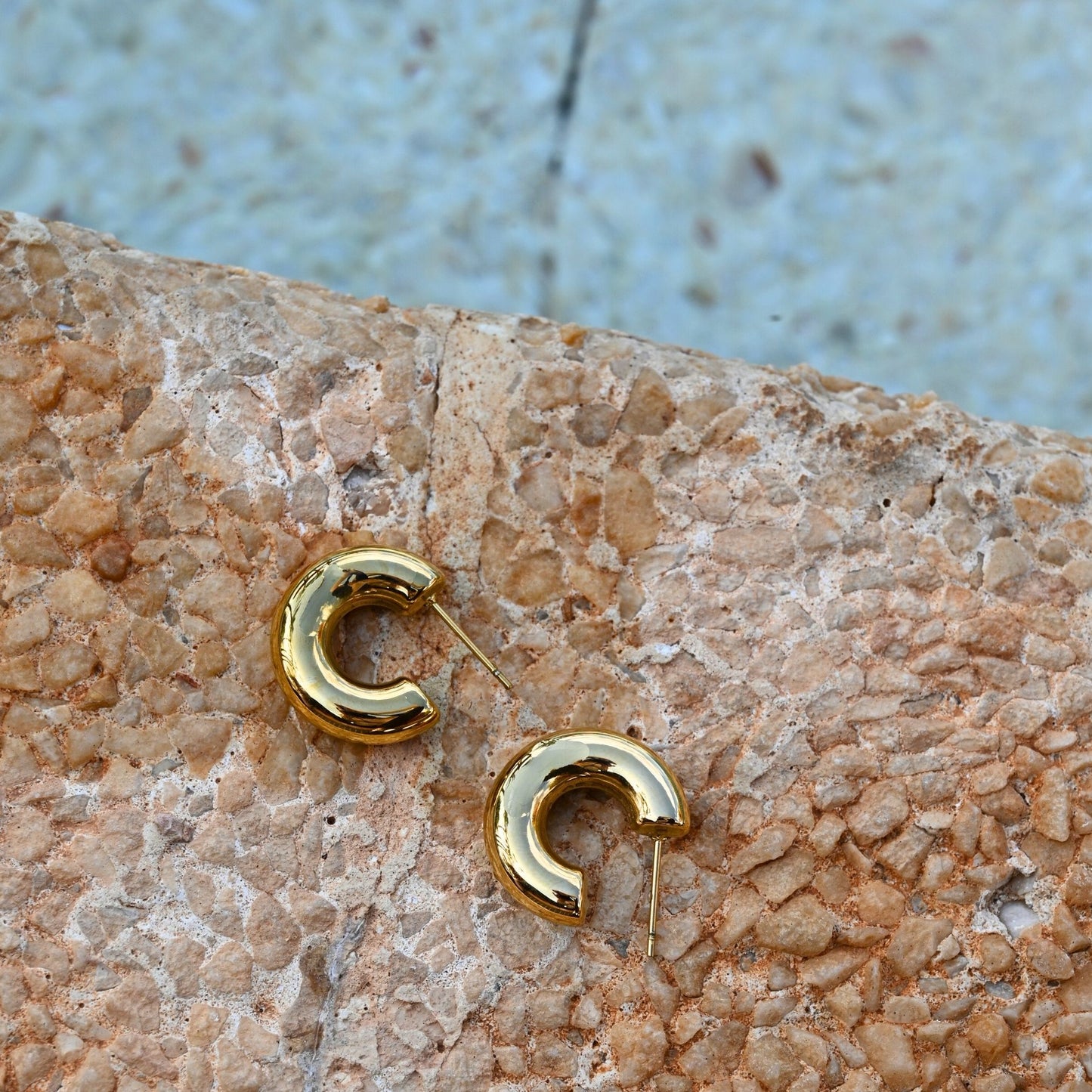 Small Chunky Hoops