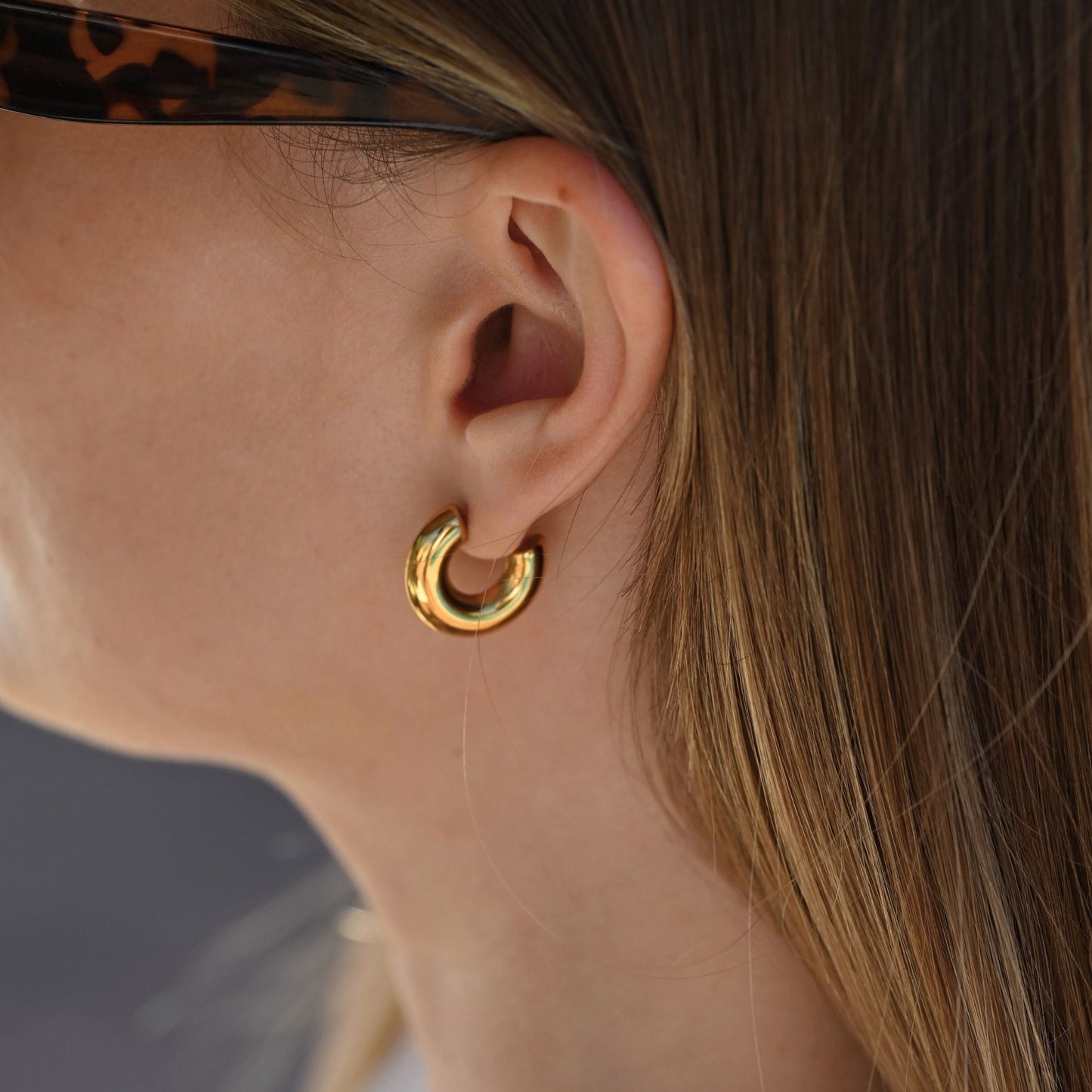 Small Chunky Hoops