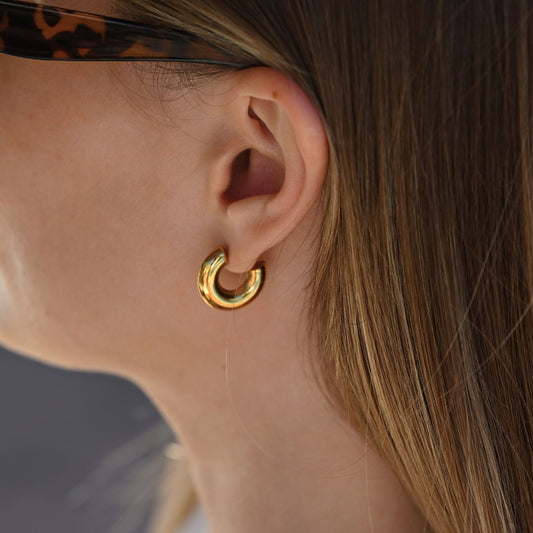 Small Chunky Hoops