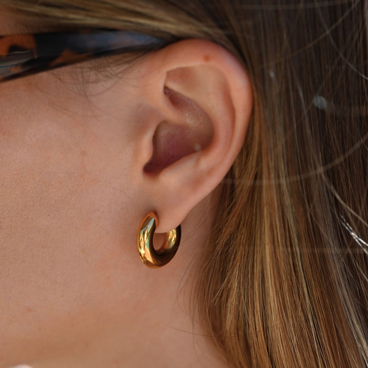 Small Chunky Hoops