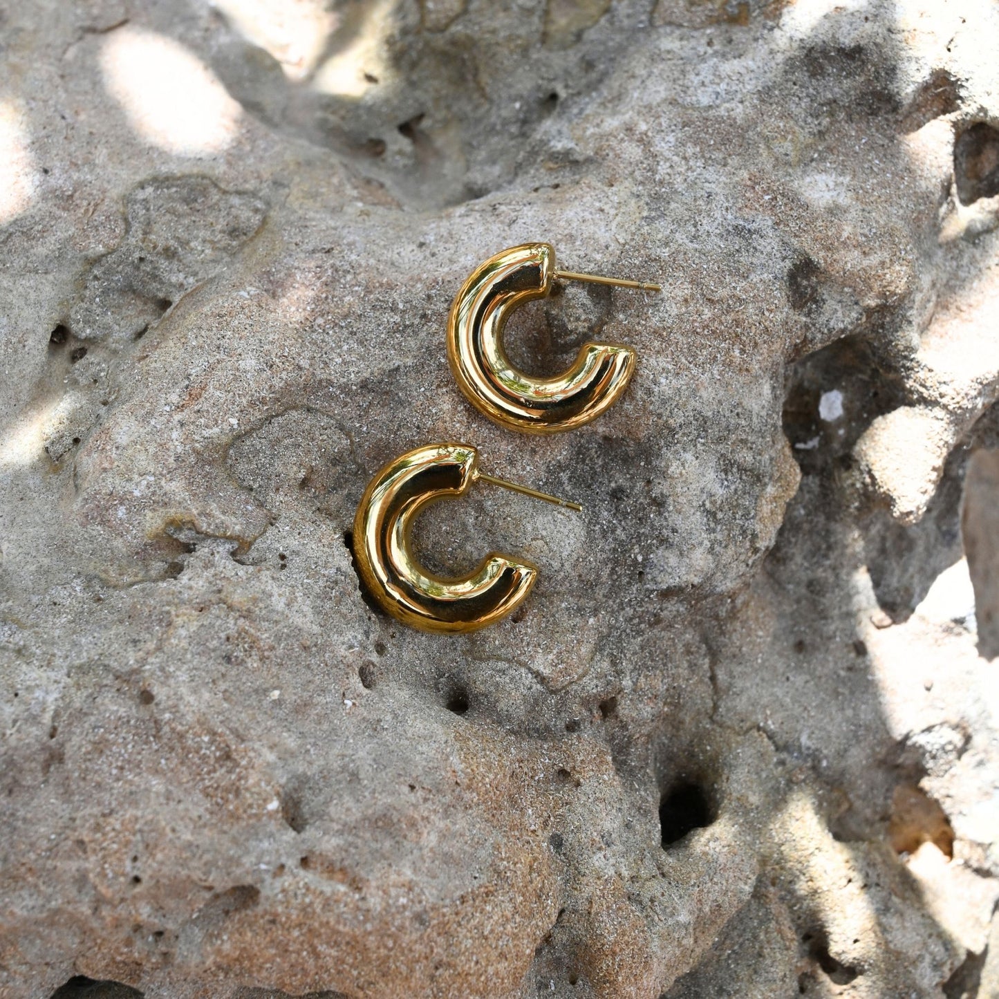 Small Chunky Hoops